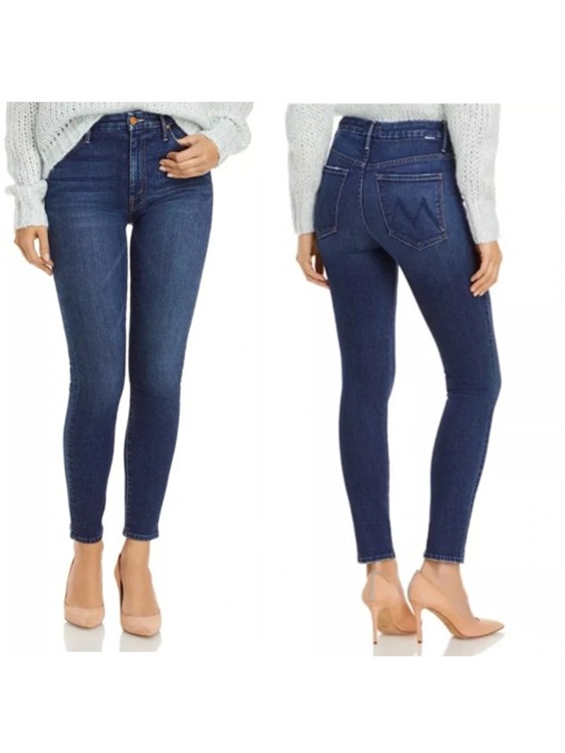 Mother High-Waisted Looker Until Next Time Jeans, Size 28